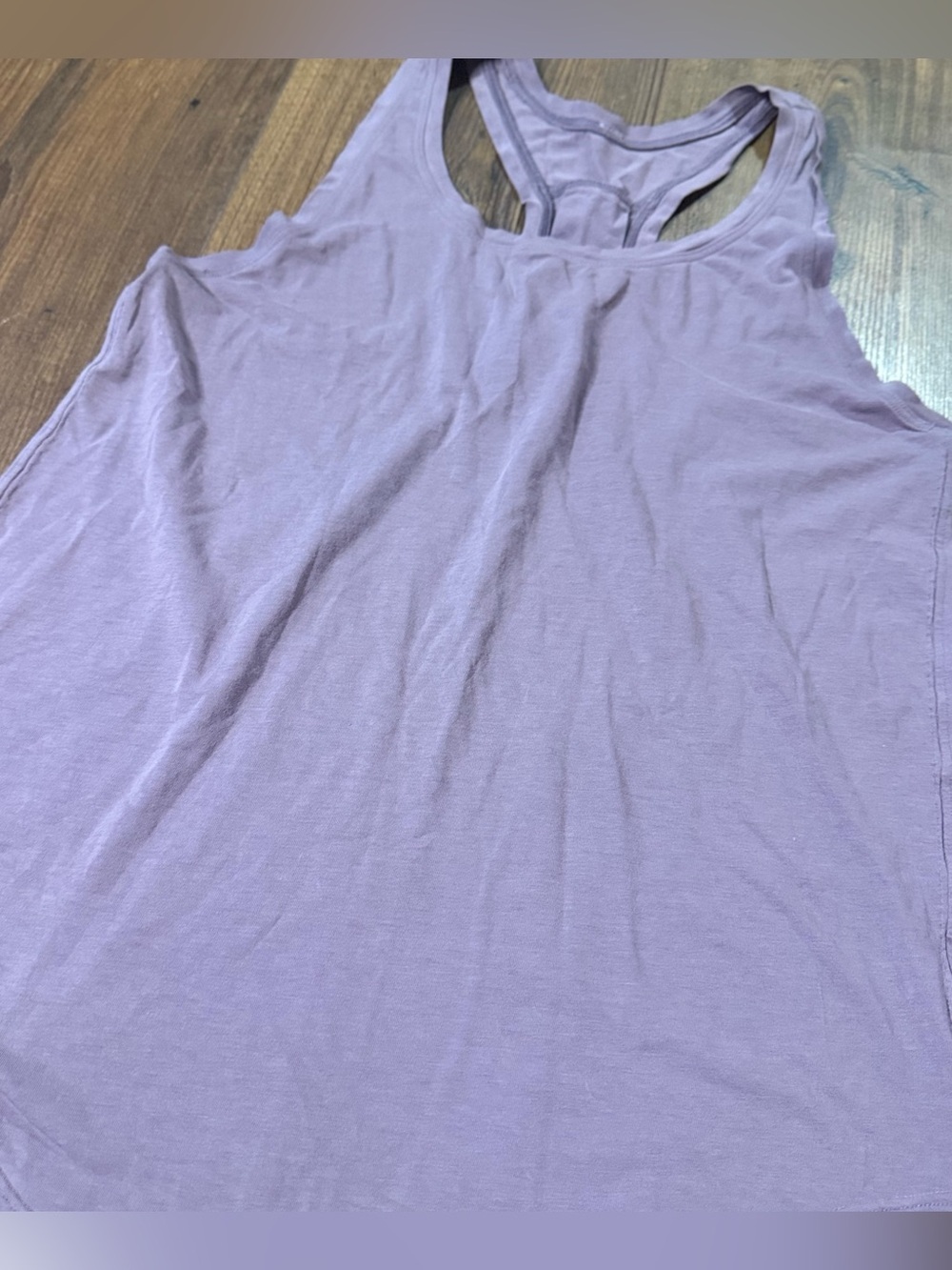 Lululemon Women's Racerback Love Tank Top Size 6, Lavender Lightweight - Picture 3 of 7